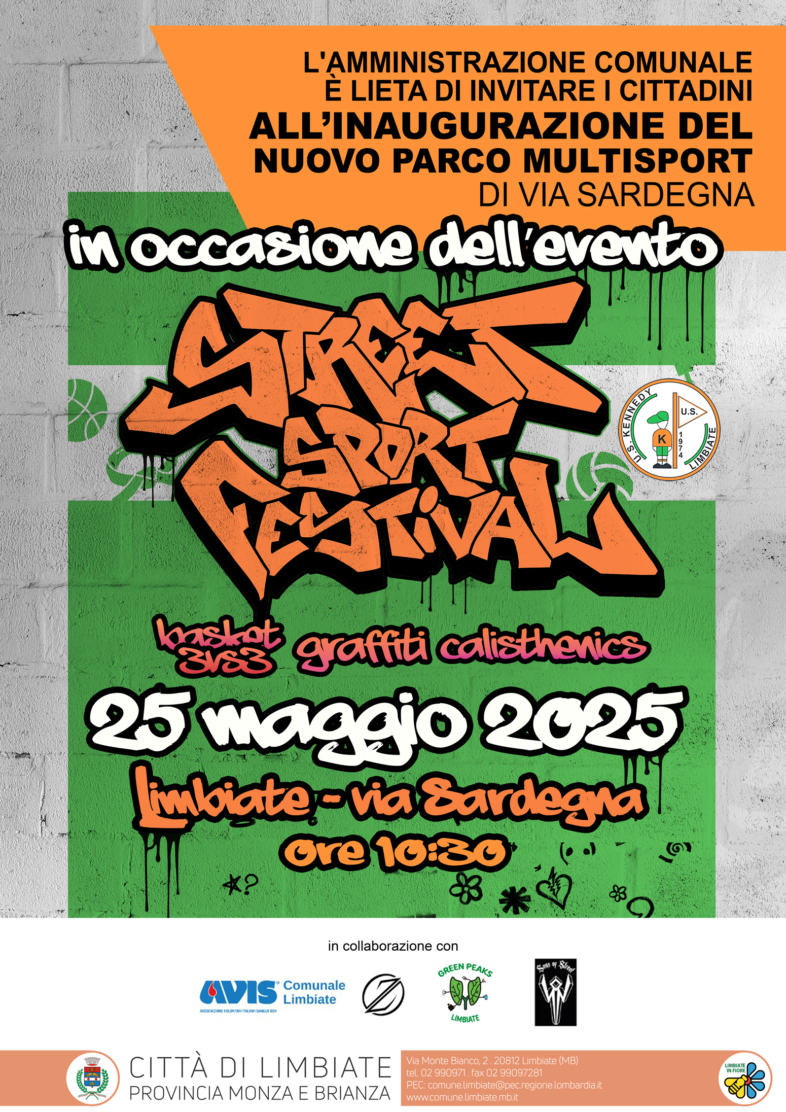 Grande Festa per il Nuovo Parco Multisport